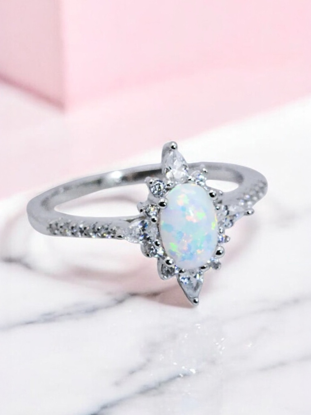 Opal Ring Camille - Picture 3 of 3